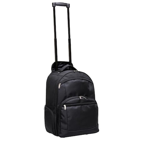 Preferred Nation Preferred Nation P6336.BLACK Frontier Rolliing Backpack; Black P6336.BLACK